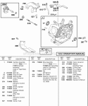 Cylinder Oil Sensor Group Diagram and Parts List for 085432-0230-B1  Briggs and Stratton Engine